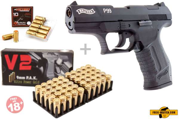 Walther P99 - Schreckschuss-Pistole und Munition günstig online
