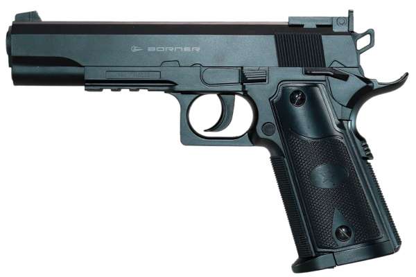 Borner 1911 CO2 Luftpistole Kal. 4,5 mm BB schwarz