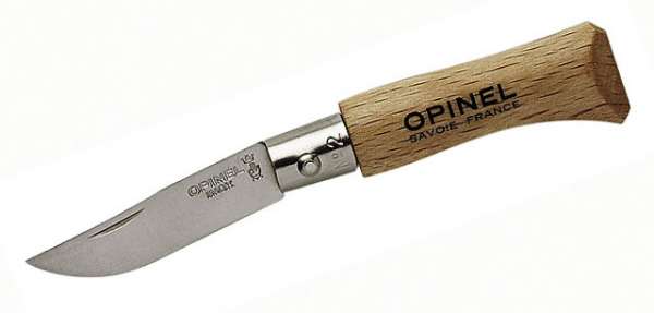 Opinel-Messer, Größe 2, rostfrei
