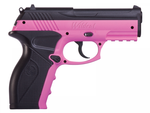 Luftpistole Crosman Modell C11 in Pink Wildcat Edition CO2 Kal. 4,5mm