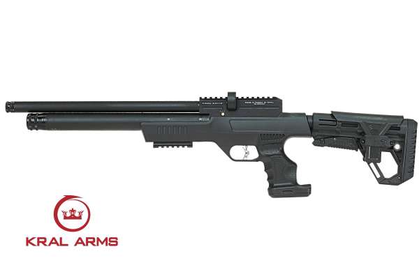 Kral Arms Puncher NP-03 Pressluftgewehr Kal. 5,5mm Diabolo mit 14-Schuss Magazin schwarz
