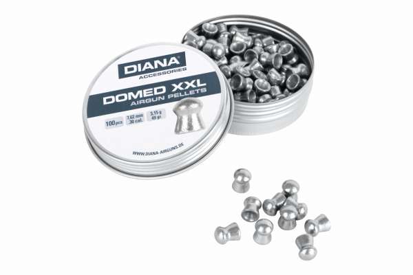 DIANA DOMED XXL Rundkopf Diabolos glatt 7,62mm 100 Stück