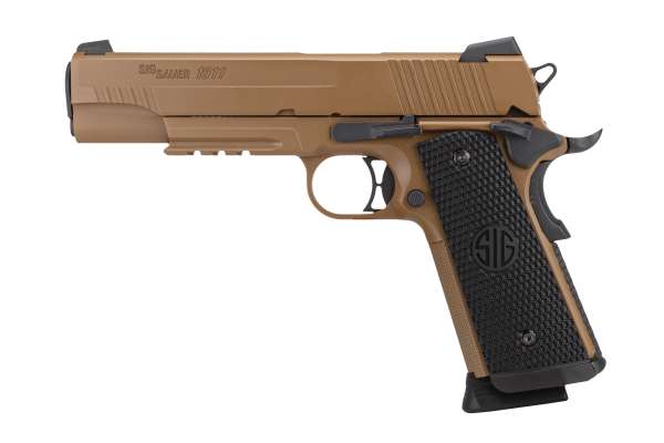 Sig Sauer 1911 Emperor Scorpion Coyote Tan 4,5mm BB - Druckluft Co2 BlowBack