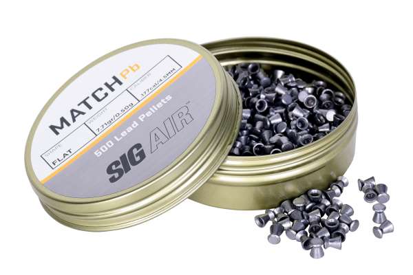 SIG Air Flachkopf Diabolos glatt 4,5mm 500 Stück 