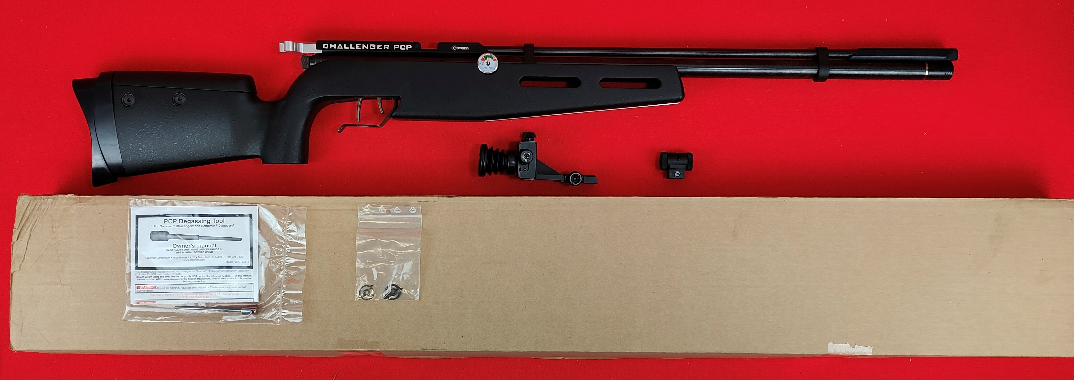 LG Crosman Challenger PCP 4,5mm