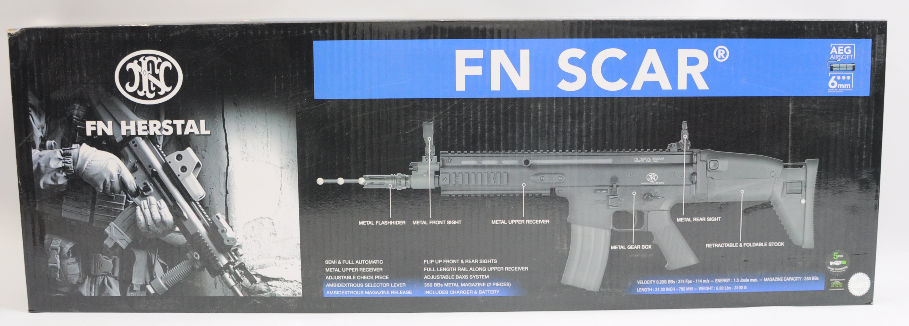 Softair / Airsoft Gewehr FN Herstal Scar L 6 mm