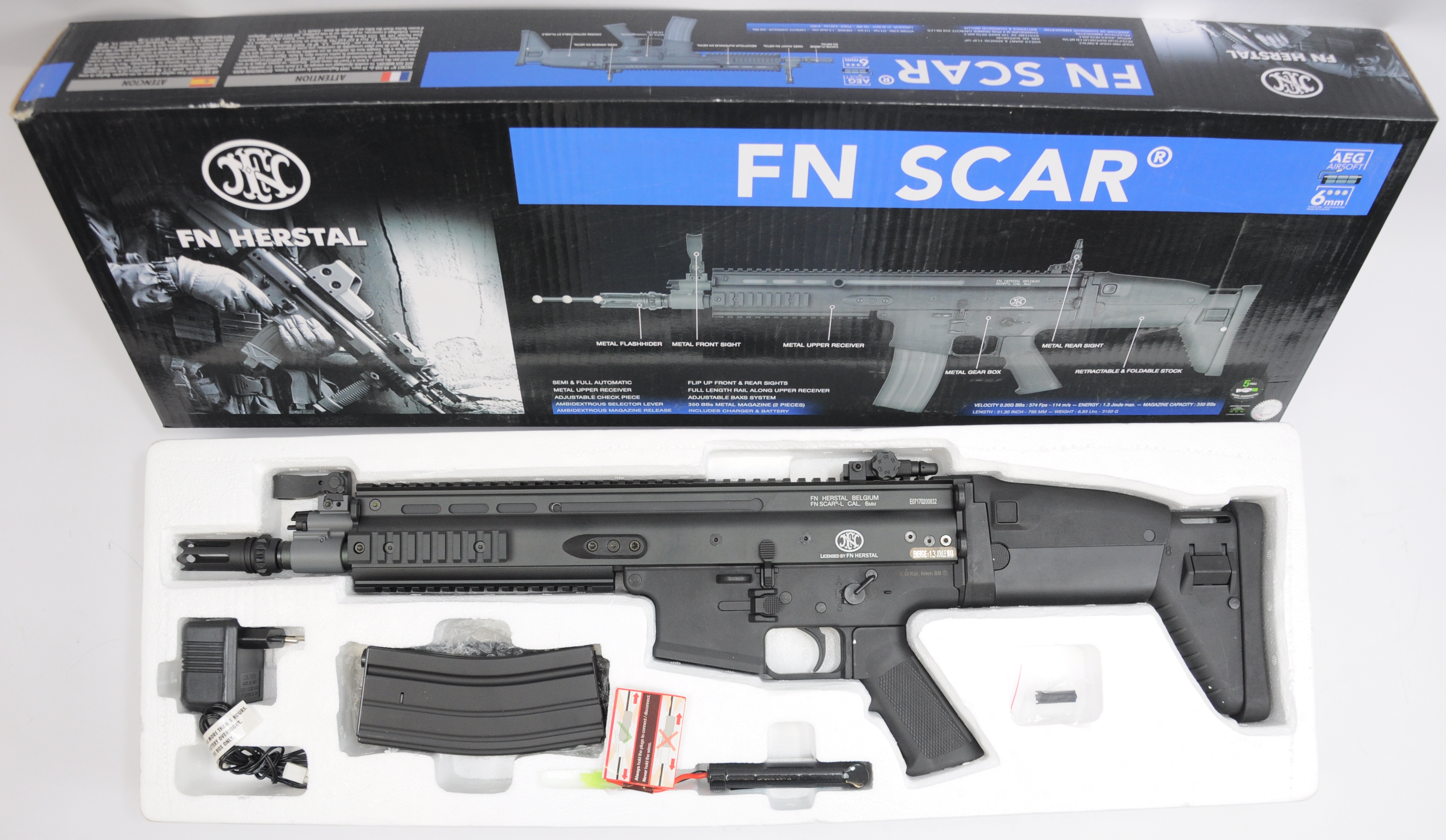 Softair / Airsoft Gewehr FN Herstal Scar L 6 mm