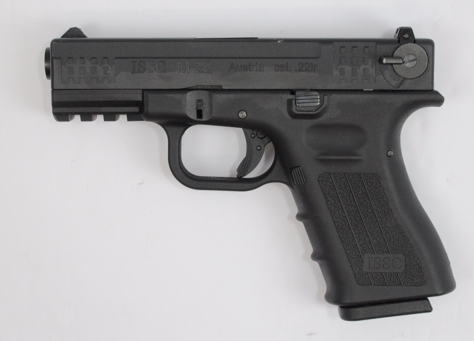 Softair Pistole ISSC M22 schwarz GBB, WE, 6mm