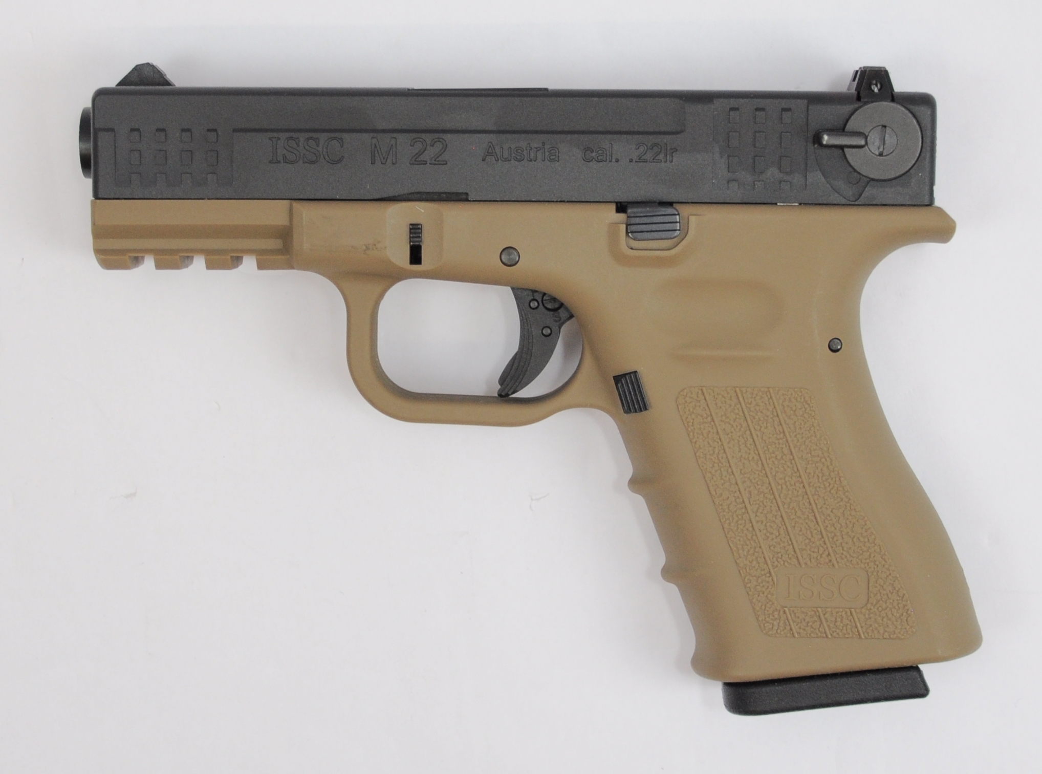 Softair Pistole ISSC M22 desert GBB, WE, 6mm