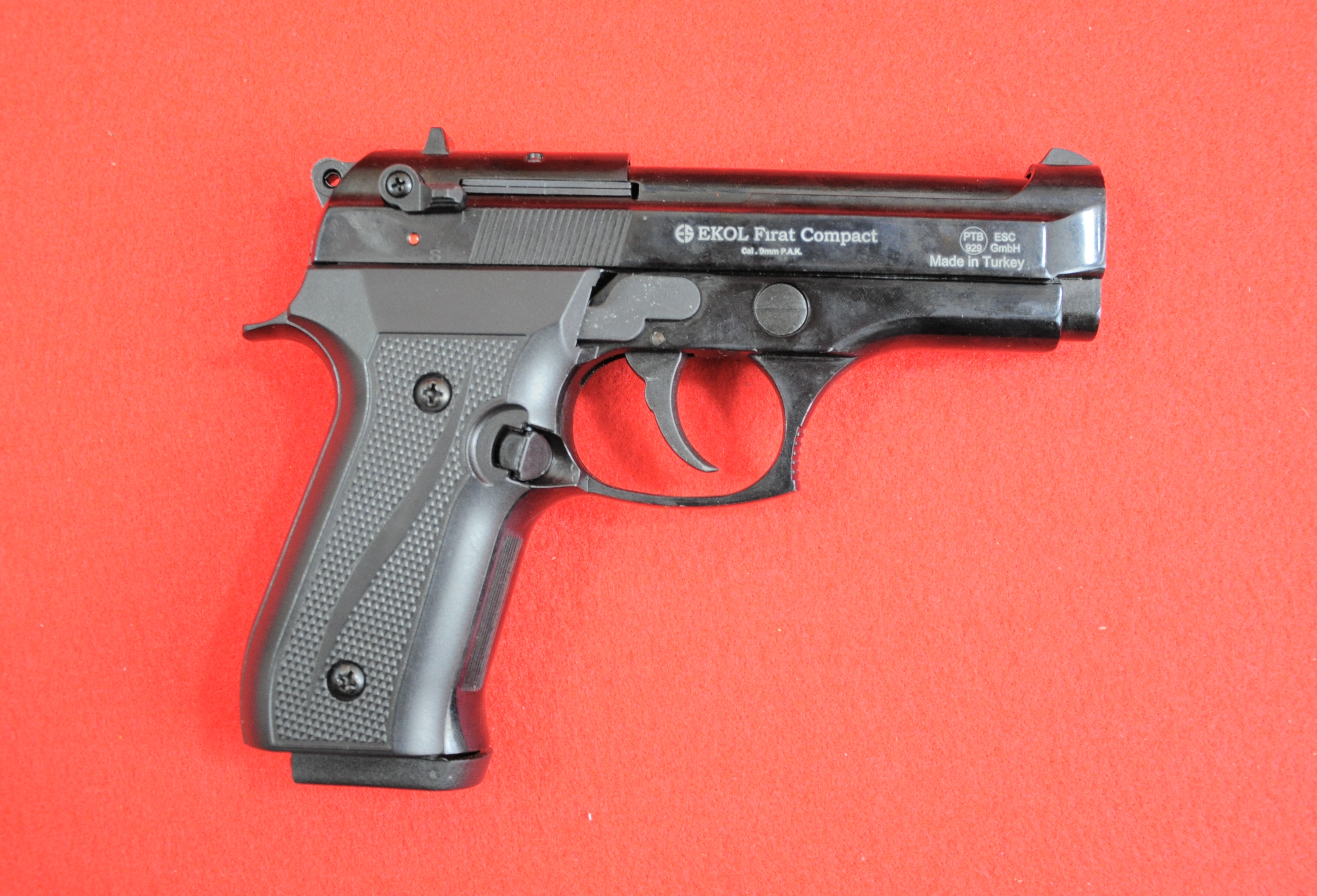 Ekol Compact 9mm P.A.K. (PTB 929) schwarz