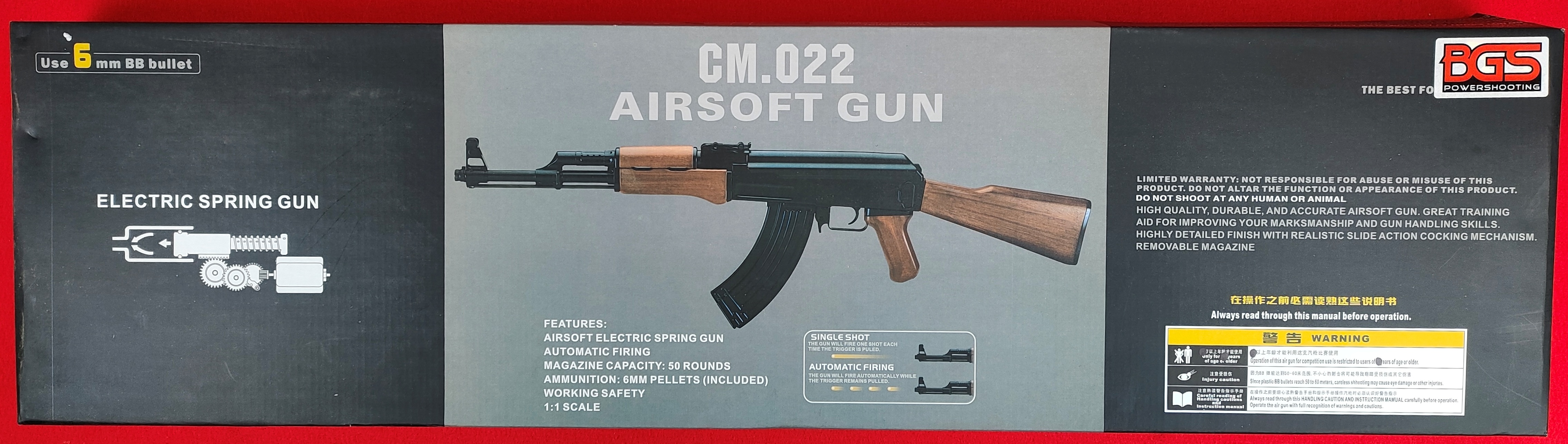 Softair / Airsoft Gewehr BGS CM022