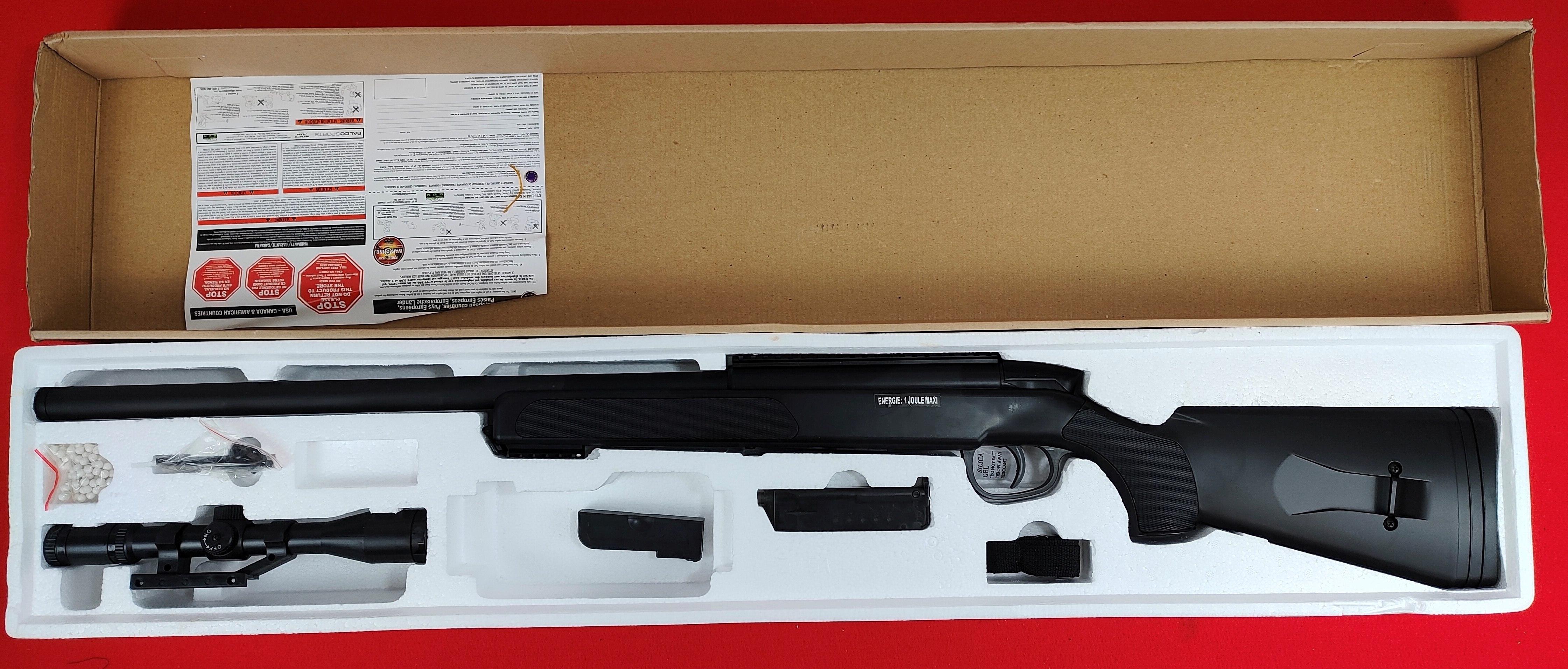 Softair / Airsoft Gewehr Swiss Arms Black Eagle M6 Federdruck