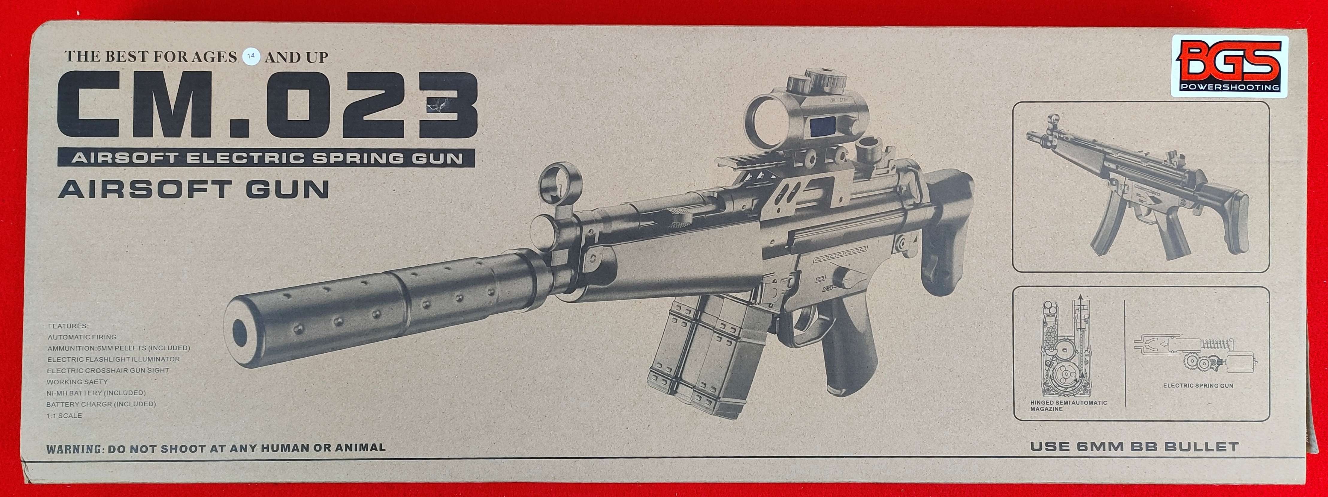 Softair / Airsoft Gewehr BGS CM023 AEG