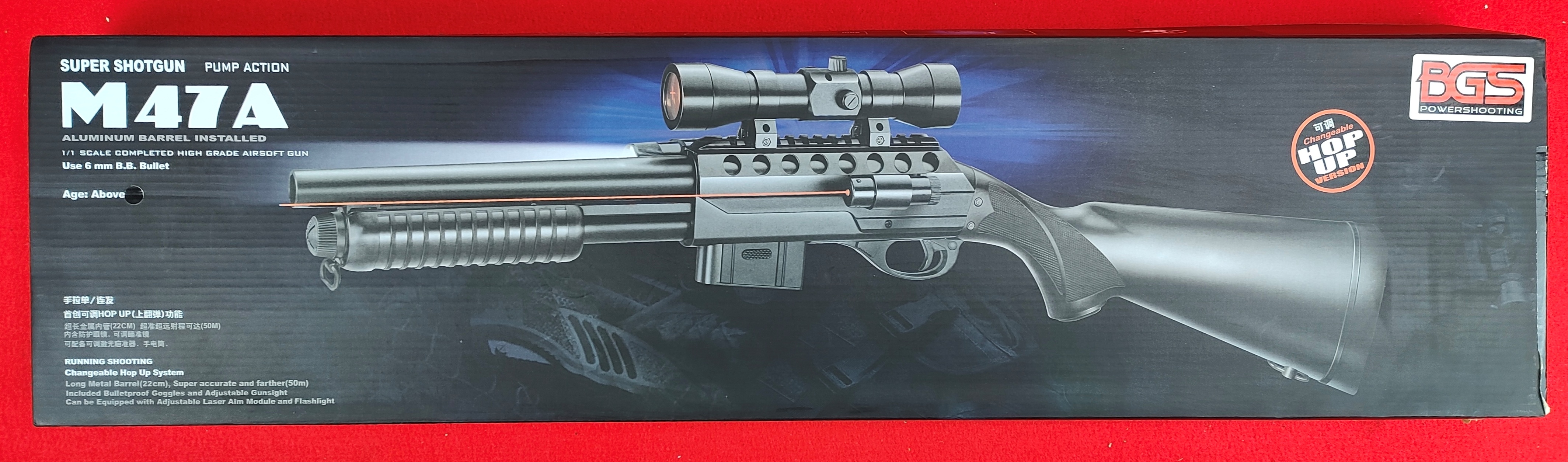 Softair / Airsoft Gewehr BGS-M47A1 Pumpgun Federdruck