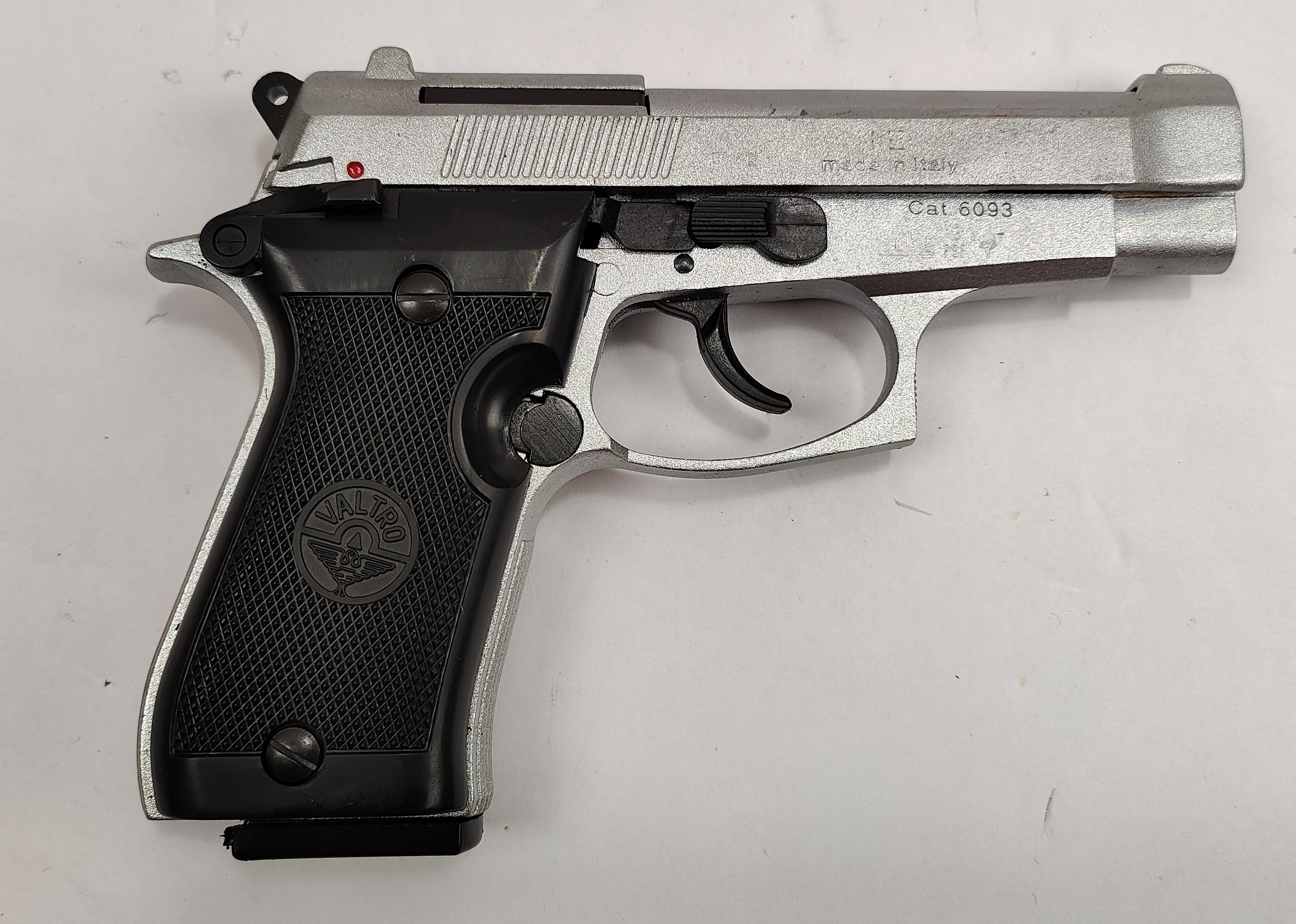 Valtro 85 combat 9mm P.A.K. (PTB 661) matt chrom