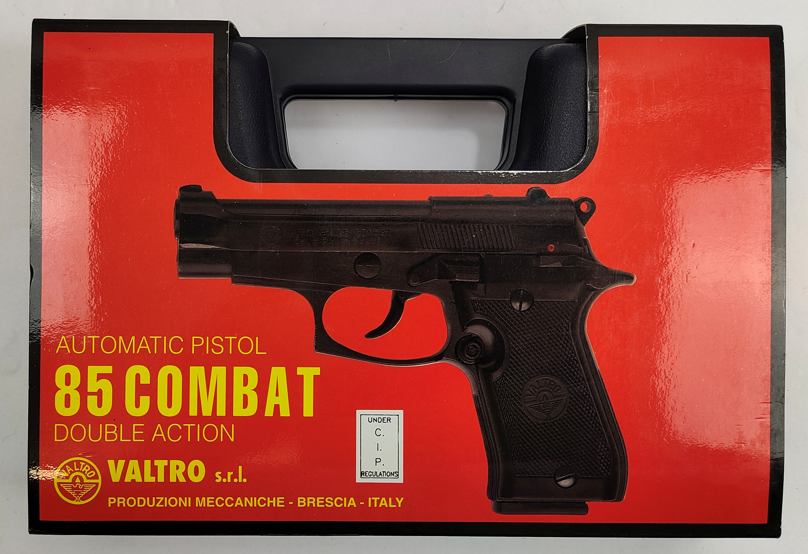 Valtro 85 combat 9mm P.A.K. (PTB 661) matt chrom
