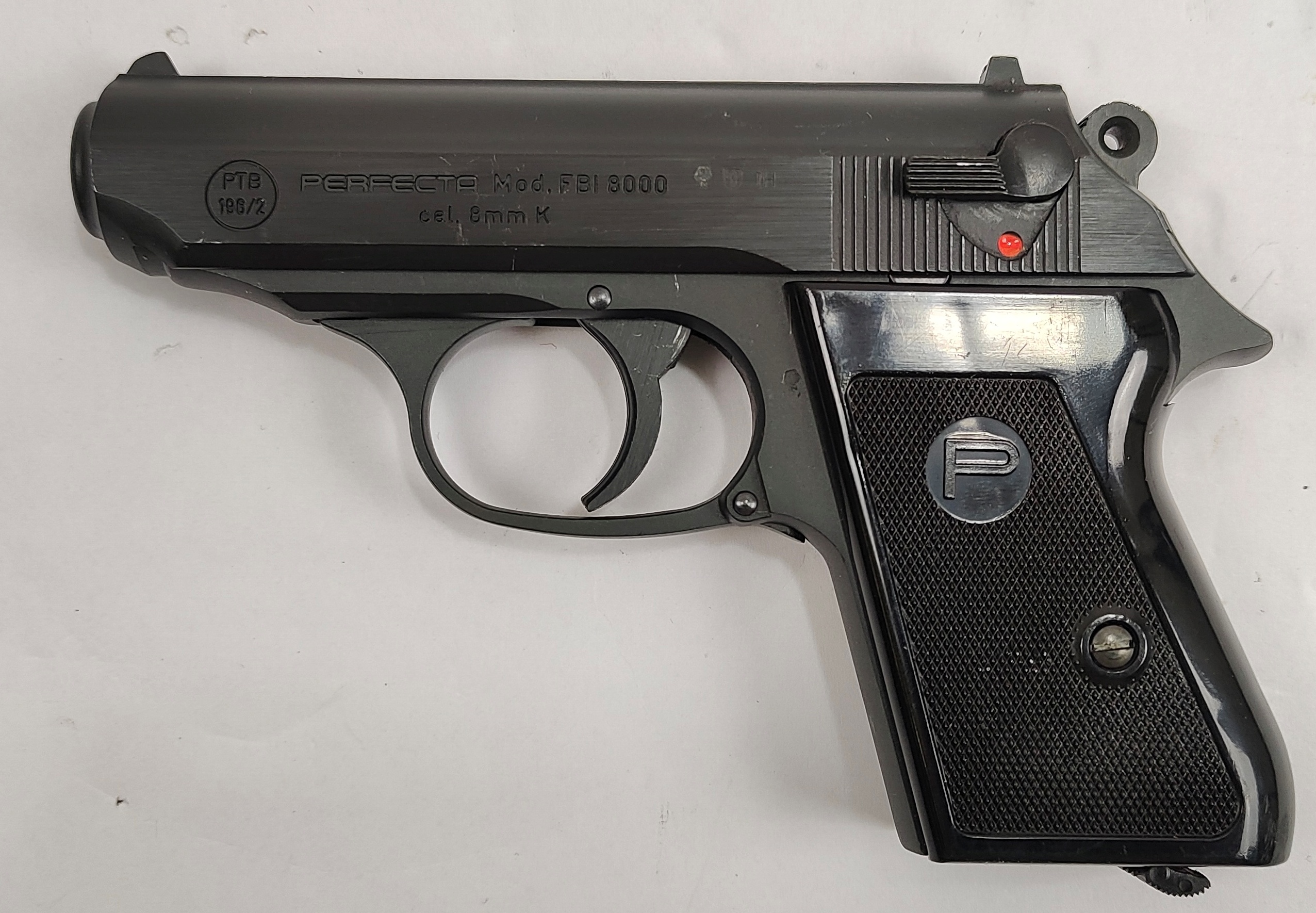Perfecta Mod. FBI 8000 8mm K (PTB 196/2) schwarz