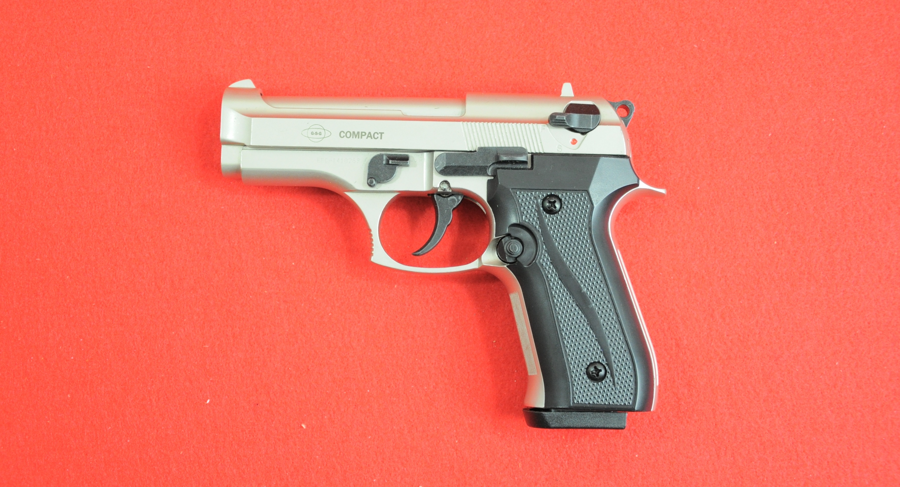 Ekol Compact 9mm P.A.K. (PTB 929) vernickelt