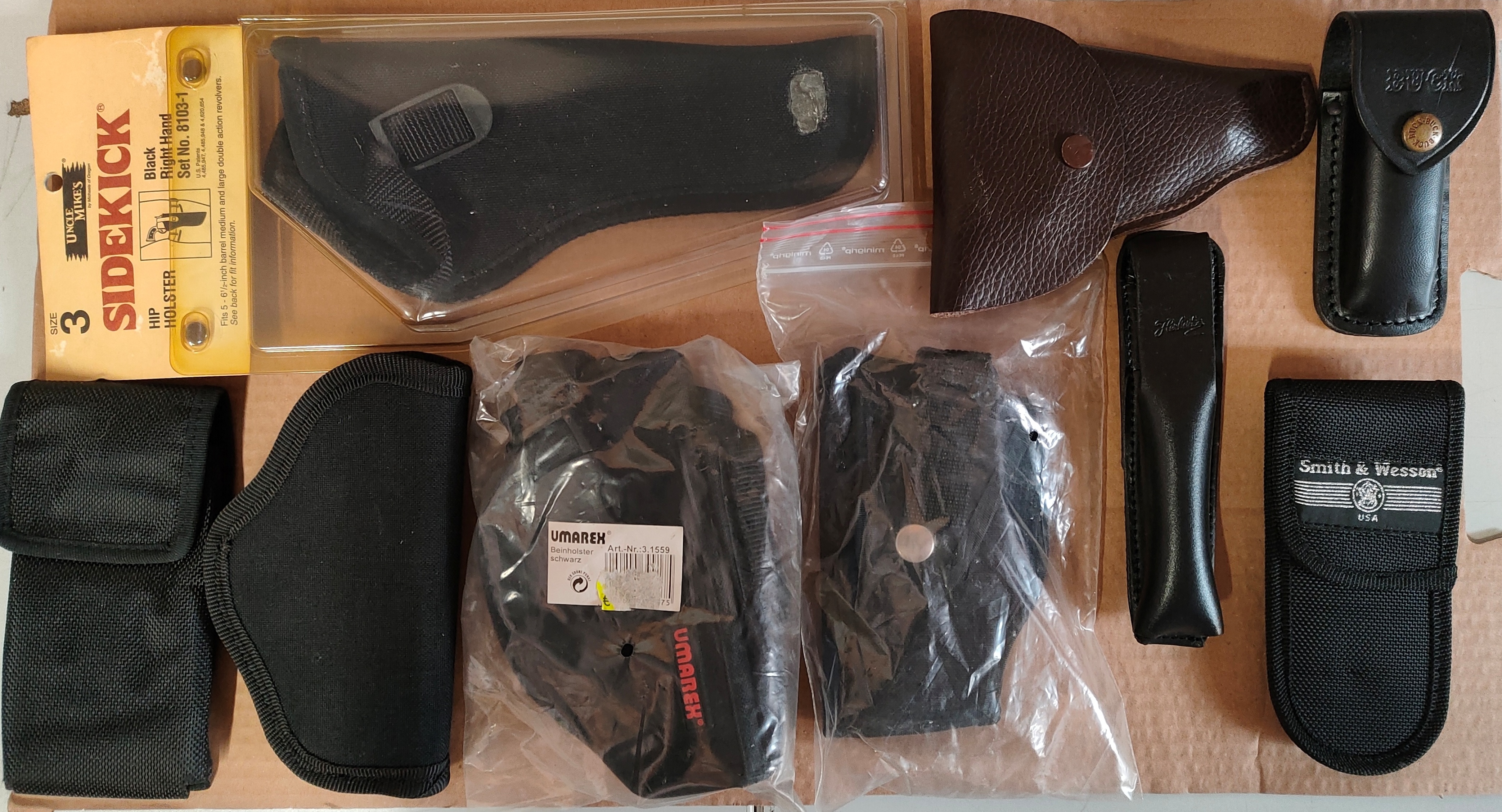 Konvolut Holster / Etui's / G�rtel