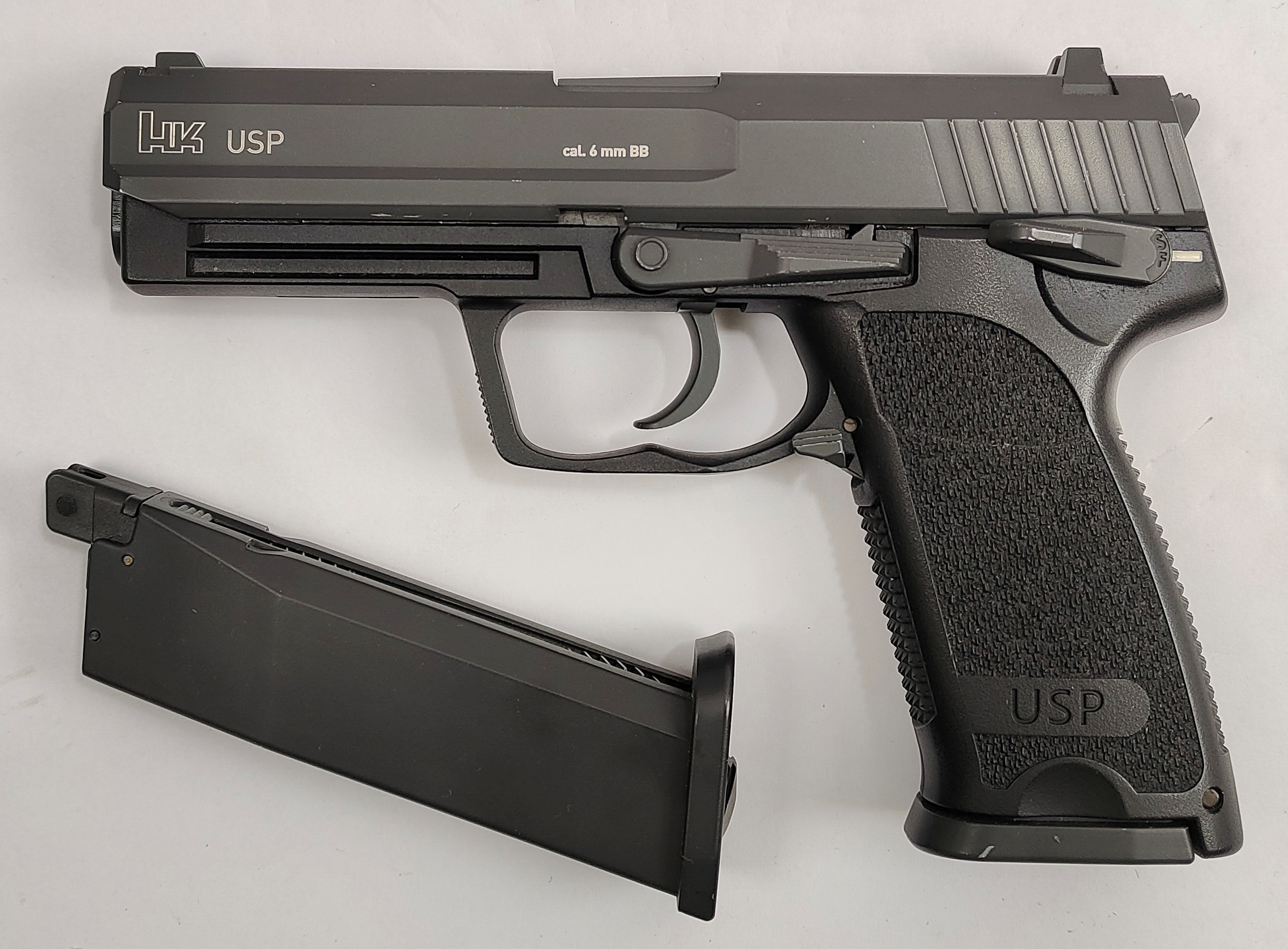 Softair / Airsoft Pistole H&K USP Blowback 6mm CO� + Ersatzmagazin