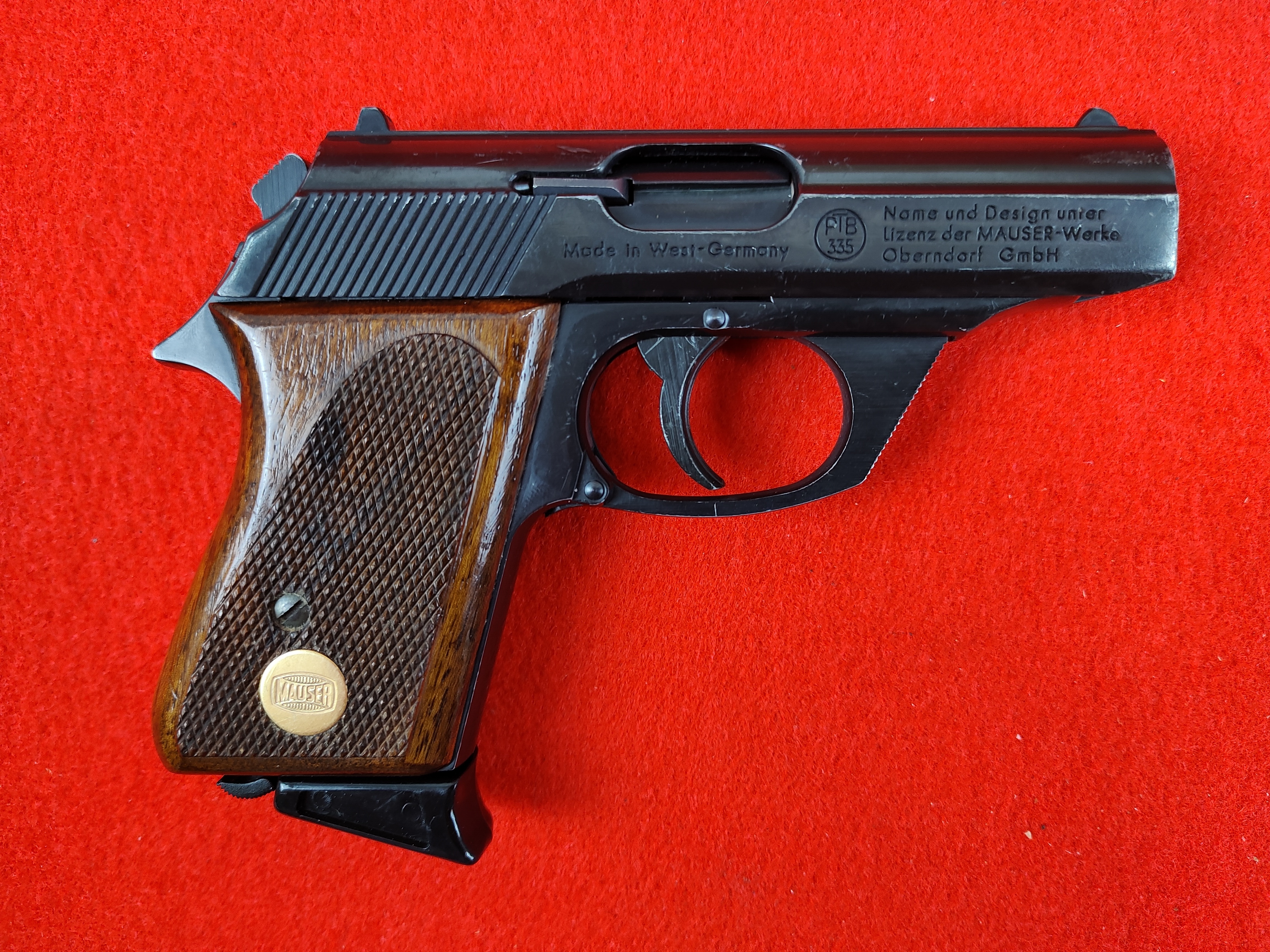 Mauser HSc Mod.84 8mm K (PTB 335) schwarz HG