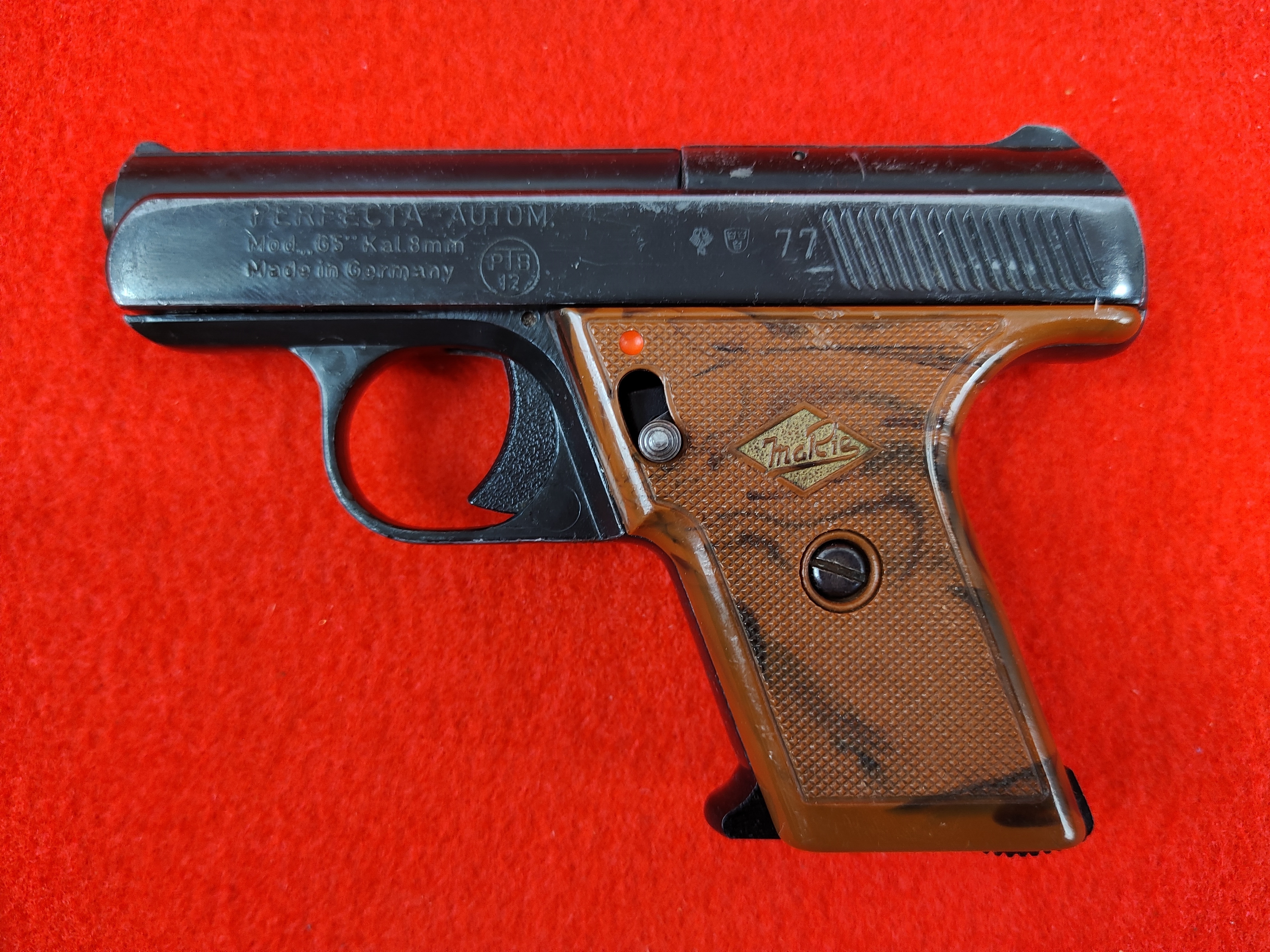 Perfecta Autom. Mod. G5 8mm K (PTB 12) brüniert