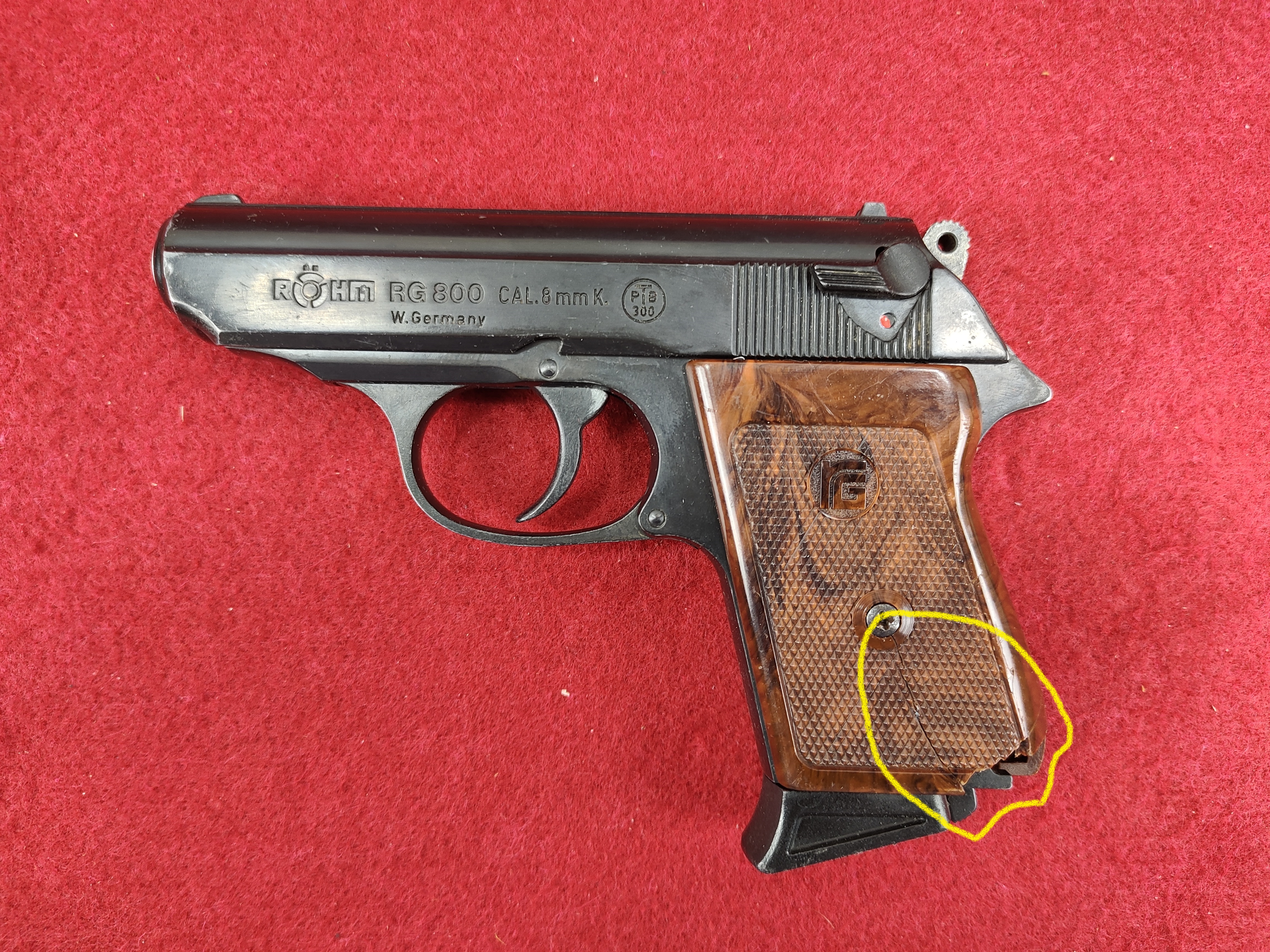 Rhm RG 800 8mm K (PTB 300)