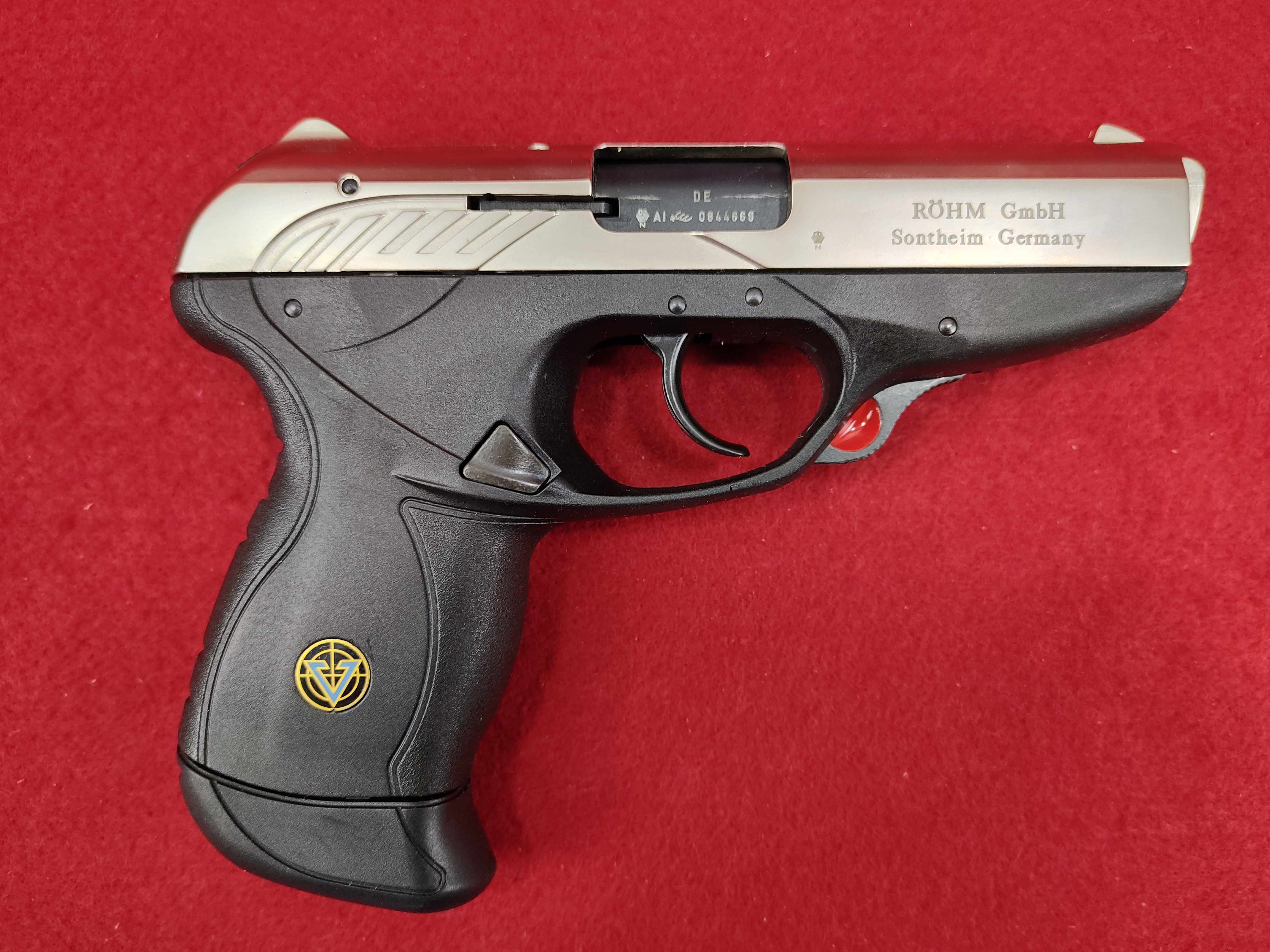 Rhm Vektor CP1 9mm P.A.K. (PTB 749) vernickelt