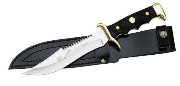 Nieto Messer, Klinge 18 cm, Kunststoff-Griff, Leder