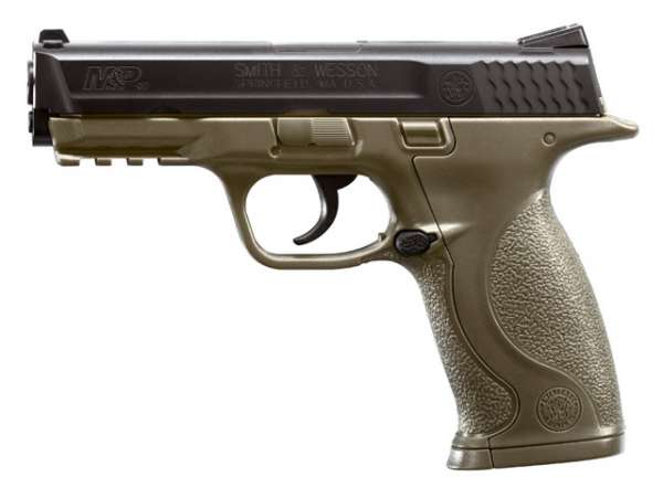 Smith & Wesson M&P Co2 Pistole, olive, 4,5mm BB
