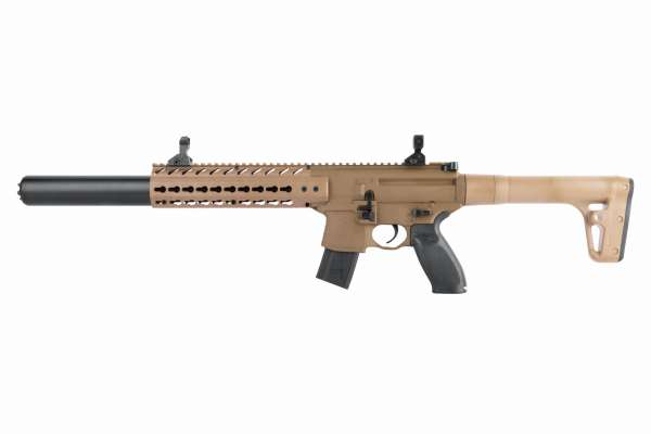 Sig Sauer MCX FDE CO² - Luftgewehr im Kaliber 4,5 mm (.177) Diabolos