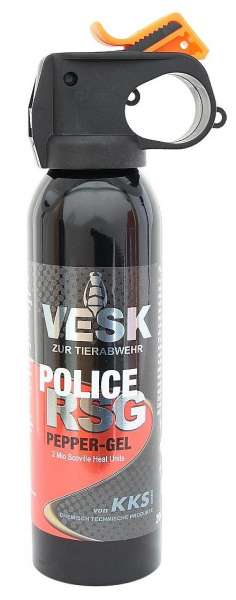 VESK RSG - POLICE 200ml GEL Pfefferspray zur Tierabwehr